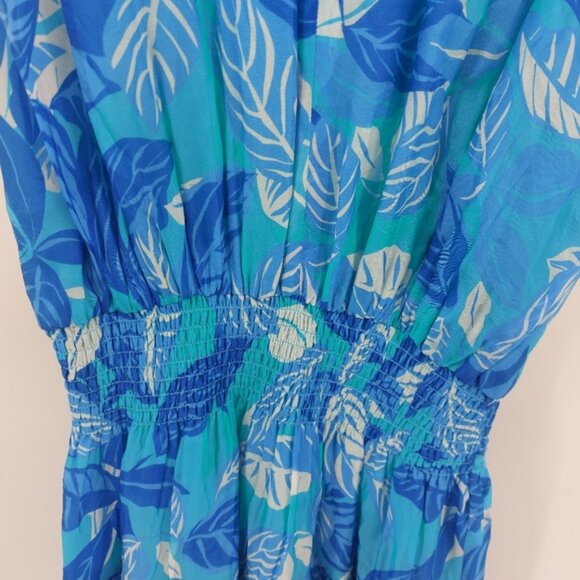 Ramy Brook Silk Blend Mini Dress Size Small Blue - Picture 2 of 6